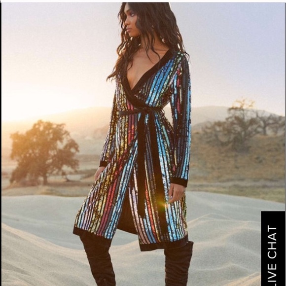 striped sequin blazer